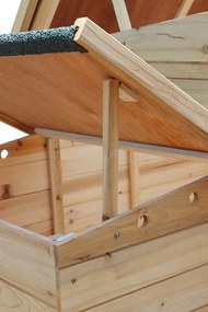 Avenberg RUFUS Tyúkól 123 x 70 x 81 cm barna