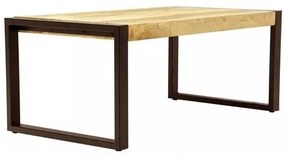 Dohányzóasztal Retro 110x45x60 cm indiai tömör mangófából RETRO-COF2