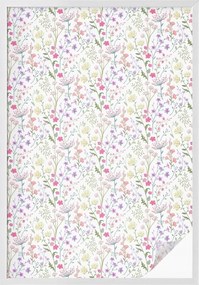 Tejfólia Ablaküvegekhez Öntapadós Adatvédelem Virágos rét 100x146