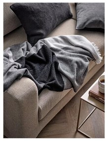 Szürke gyapjú takaró 130x200 cm Merino – Södahl