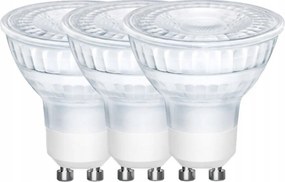 Energikus Led izzó GU10 4.7W 345lm 2700K 3 db, meleg fehér
