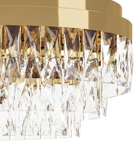 Eglo 39463 - Csillár láncon VALPARAISO 13xE14/40W/230V arany