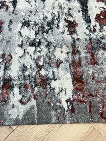 Sunset szürke-rózsaszín design szőnyeg 80x250