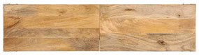 tömör mangófa tálalóasztal 140 x 35 x 70 cm