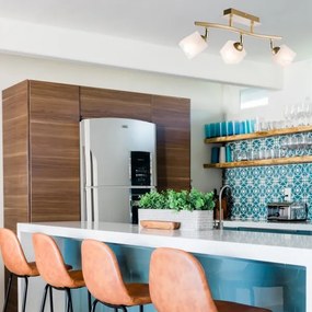 spotlámpa KLARA 3xE14/40W/230V arany