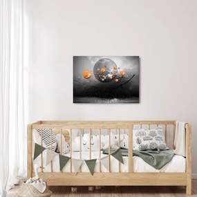 Narancssárga gömbök képe (70x50 cm)