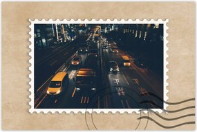 Poszterek 90x60 Teherautók éjszaka