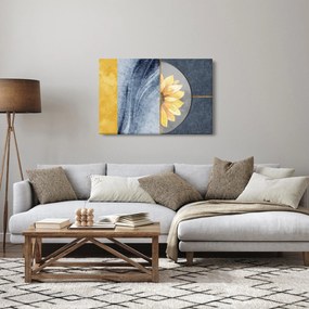 Kép - Formák és a virág (90x60 cm)