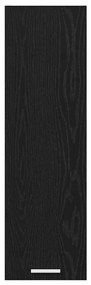 Függő szekrény Riga Fekete tölgy 30 x 31 x 100 cm Faanyag