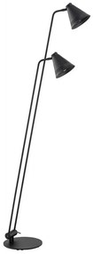Argon 7077 - Állólámpa AVALONE 2xE27/15W/230V fekete