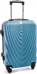 Sötét türkiz 2 részes szett keményfedeles bőrönddel „Motion” – M, L + M, XL