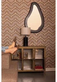 Aranyszínű fém tálalószekrény 100x80x38,5 cm Gertlush – Dutchbone