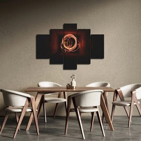 Kép - vonalak az alagútban (150x105 cm)