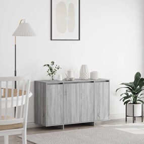Tálaló Szürke sonoma Szerelt fa 120 x 41 x 75 cm