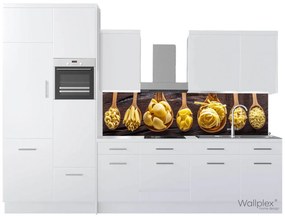 Wallplex falburkoló konyhapanel Tészta fakanál (Méret: Óriás 60x300)