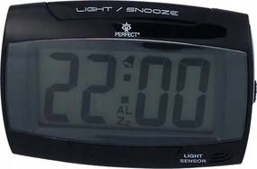 Digitális hangos ébresztőóra Perfect ébresztőóra alvóknak 4 db elem