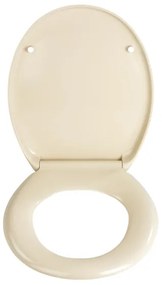 WENKO 18760100-WC WC-ülőke OTTANA 37,5x44,5 cm bézs/ezüst