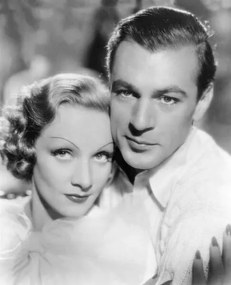 Művészeti fotózás Marlene Dietrich And Gary Cooper, Desire 1936 Directed By Frank Borzage, (35 x 40 cm)