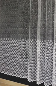 Mg Riwus Napellenző Fehér Hímzés Fehér 280cm Lengyel O,5M