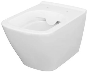Cersanit City Square miska WC wisząca CleanOn bez kołnierza biała K35-041
