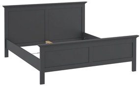 Szürke franciaágy 160x200 cm Paris – Tvilum