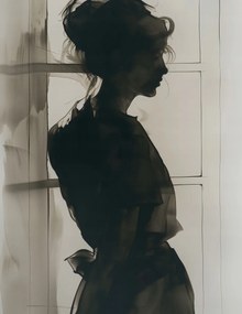 Poszter 50x65cm Vázlat félárnyék