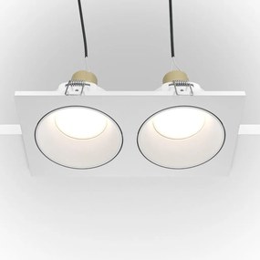 Maytoni ZOOM DL033-2-02W Beépíthető spotlámpa 2x50W/GU10 IP65