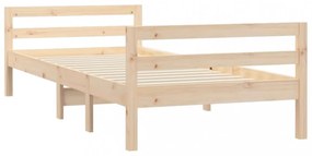 tömör fenyő ágykeret matrac nélkül 80 x 200 cm