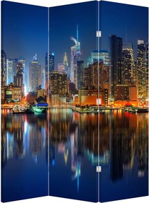 Paraván - Manhattan éjjel (126x170 cm)