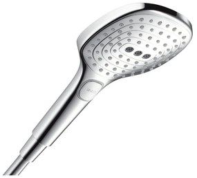 Hansgrohe Raindance Select E, kézi zuhany 120 3jet, fehér/króm, HAN-26520400