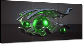 Vászonkép 180x90 Lime gömb az ujjakban