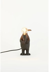 Matt fekete asztali lámpa (magasság 24 cm) Penguin – Light &amp; Living