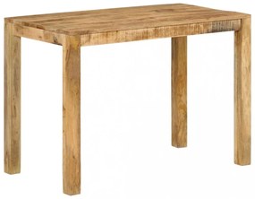 tömör mangófa étkezőasztal 110 x 55 x 76 cm