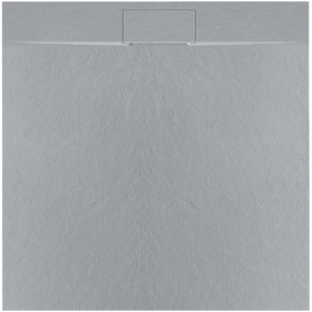 Zuhanytálca Bazalt Grey 90x90