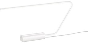 Fehér LED asztali lámpa (magasság 33 cm) Olea – Trio Select