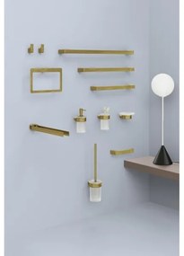 Gedy - WC-papírtartó PIRENEI matt arany