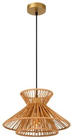 Lucide 10420/32/72 - Csillár zsinóron TASMAN 1xE27/60W/230V bézs