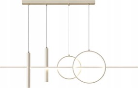 Linet Plus függőlámpa 120 cm lineáris Led 40 W modern stílus fehér