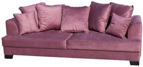 Lulu kanapé, sötét rózsaszín