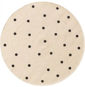 Gyerekszőnyeg Pippa Cream o 120 cm kör alakú