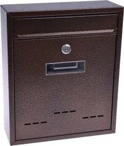 Radim postaláda M 260x310x90mm antik réz