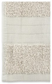 Bézs frottír pamut fürdőlepedő szett 2 db-os 70x140 cm – Good Morning