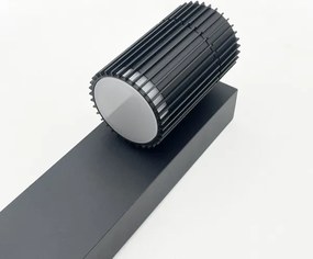 LANTHEA kültéri lámpa 1xGU10/11W/230V IP44 50 cm fekete
