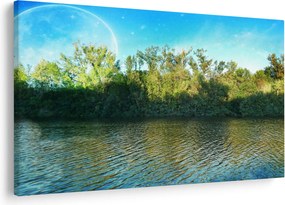 Kép - tó (90x60 cm)
