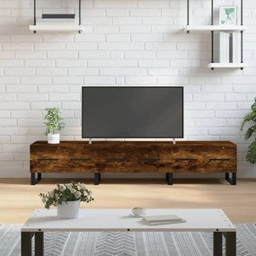 Füstös tölgyszínű műfa TV-szekrény 150 x 36 x 50 cm