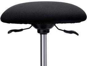 Magas munkaszék, 360°-ban forgatható bár/irodai szék, fekete