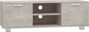 vidaXL betonszürke szerelt fa TV-szekrény 120 x 34,5 x 35 cm