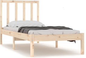 vidaXL tömör fenyőfa ágykeret 90x200 cm