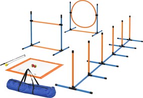 PawHut Kutyaképző Agility Szett 7 Részes Agility Felszerelés Kutyaképzéshez | Aosom