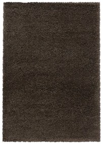 Sötétbarna szőnyeg 160x230 cm Fluffy – Ayyildiz Carpets